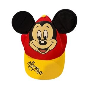 Disney Mickey Mouse Red and Yellow Cap
